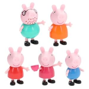 Full Set of Peppa Pig Micro Figures & Collectable Cards